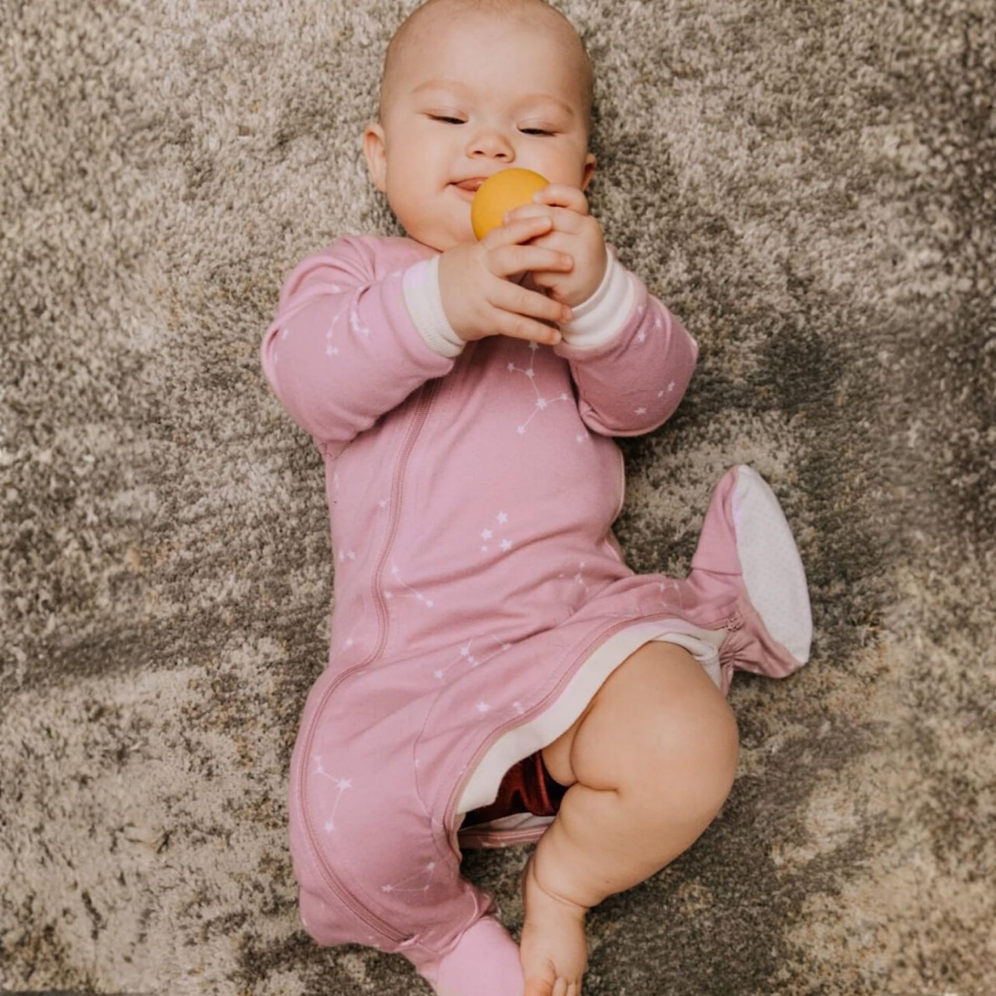 Pyjama Bébé ZippyJamz – Coton Bio GOTS | Double Fermeture Éclair
