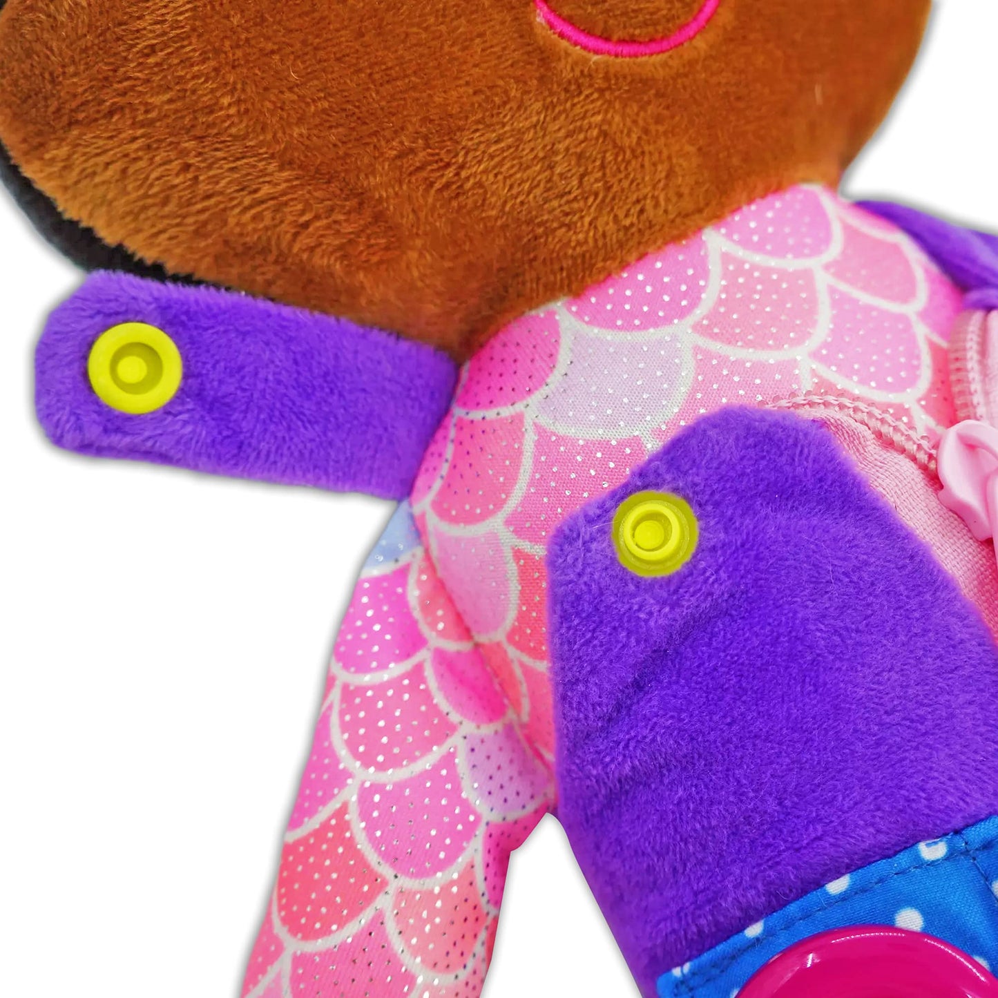 Poupée Éducative Dressy Friends – Prénom Personnalisable | Montessori Apprendre à S'habiller | Cadeau Filles & Garçons 2 ans+
