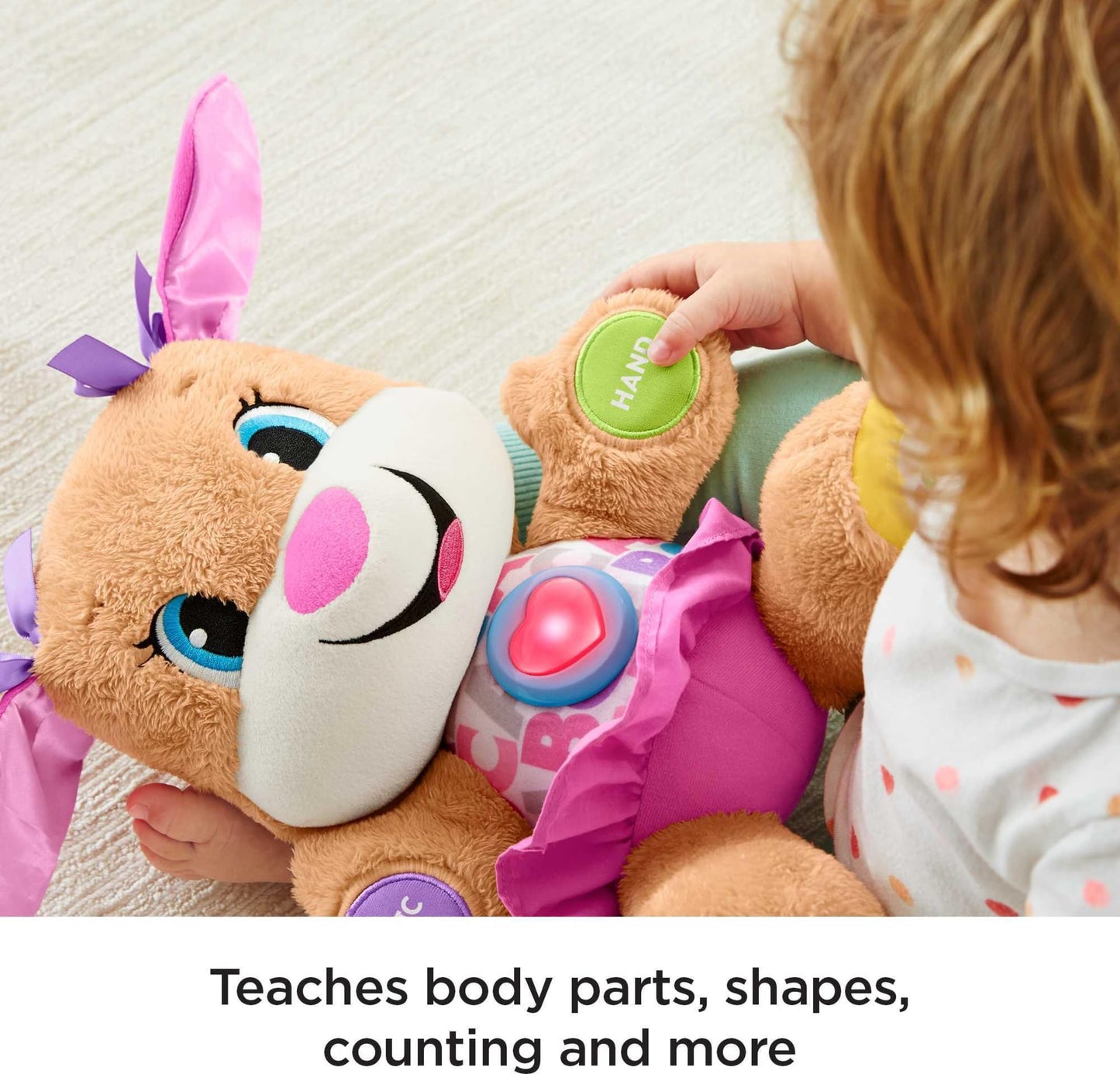 Fisher-Price Chiot Musical Laugh & Learn — 4 Langues | 6 Mois à 3 Ans