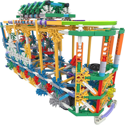 K'NEX Mega Models – Ensemble de construction 700 pièces | 40 modèles 3D | STEM | Dès 7 ans