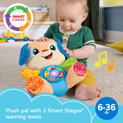 Fisher-Price Chiot Musical Laugh & Learn — 4 Langues | 6 Mois à 3 Ans