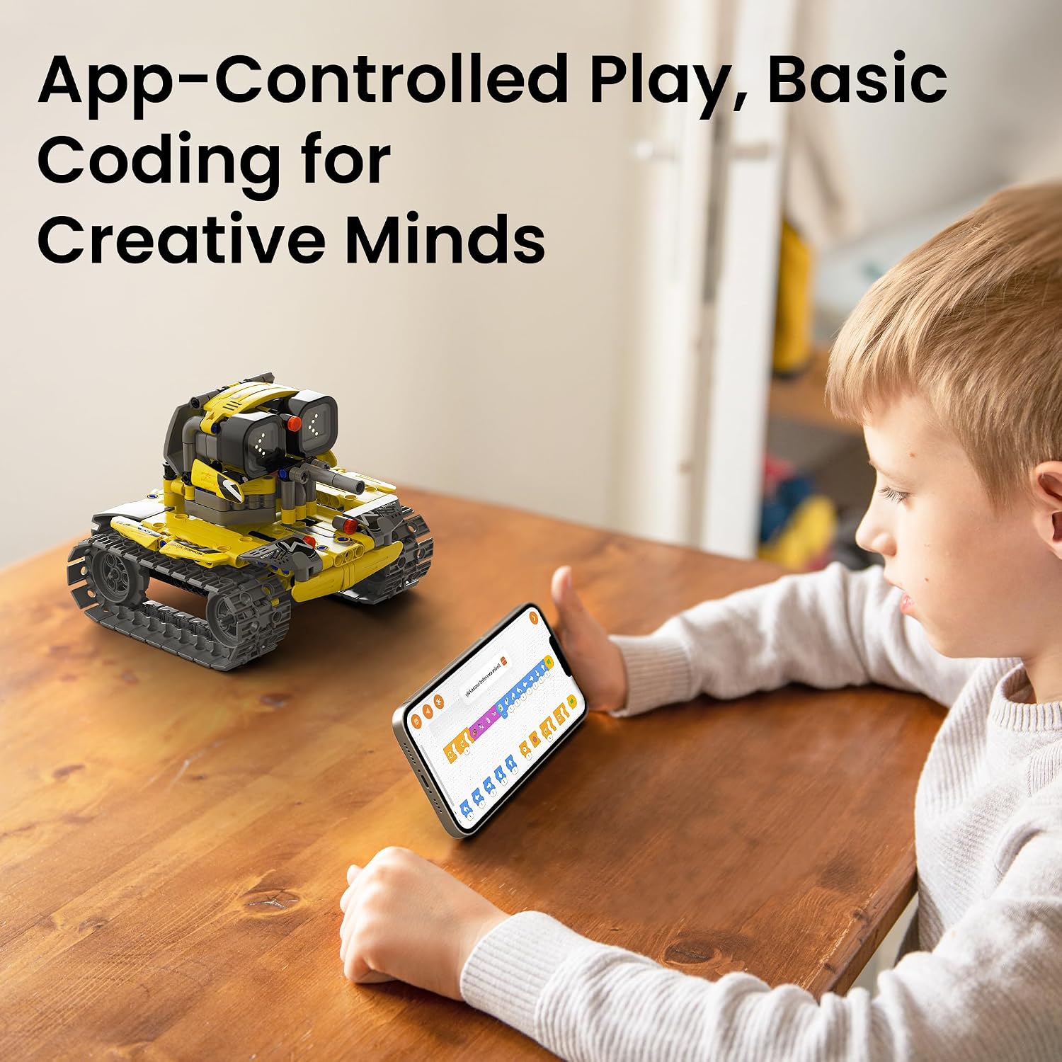 Sillbird Robot STEM 5-en-1 télécommandé – 435 pièces, LED et sons (8-14 ans) - LumeraKids
