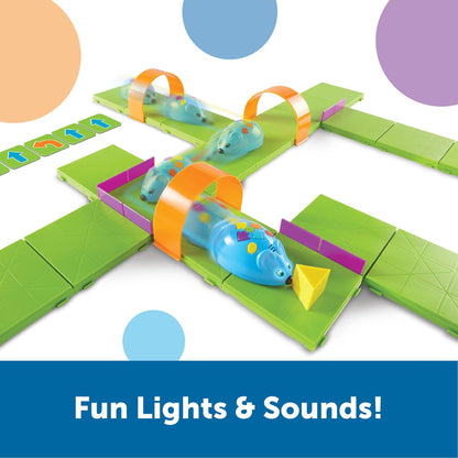Learning Resources Code & Go Robot Mouse Activity Set - 83 pieces, Ages 4+ Coding Robot For Kids, STEM Toys For Boys And Girls - LumeraKids