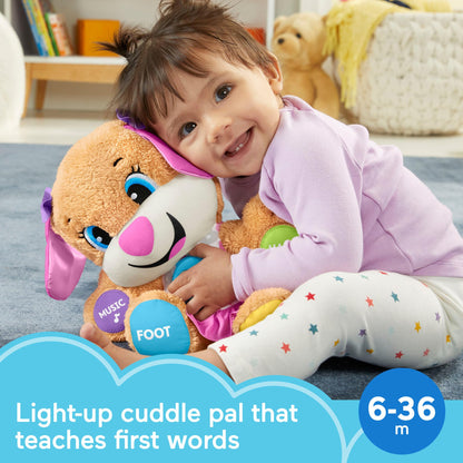 Fisher-Price Chiot Musical Laugh & Learn — 4 Langues | 6 Mois à 3 Ans