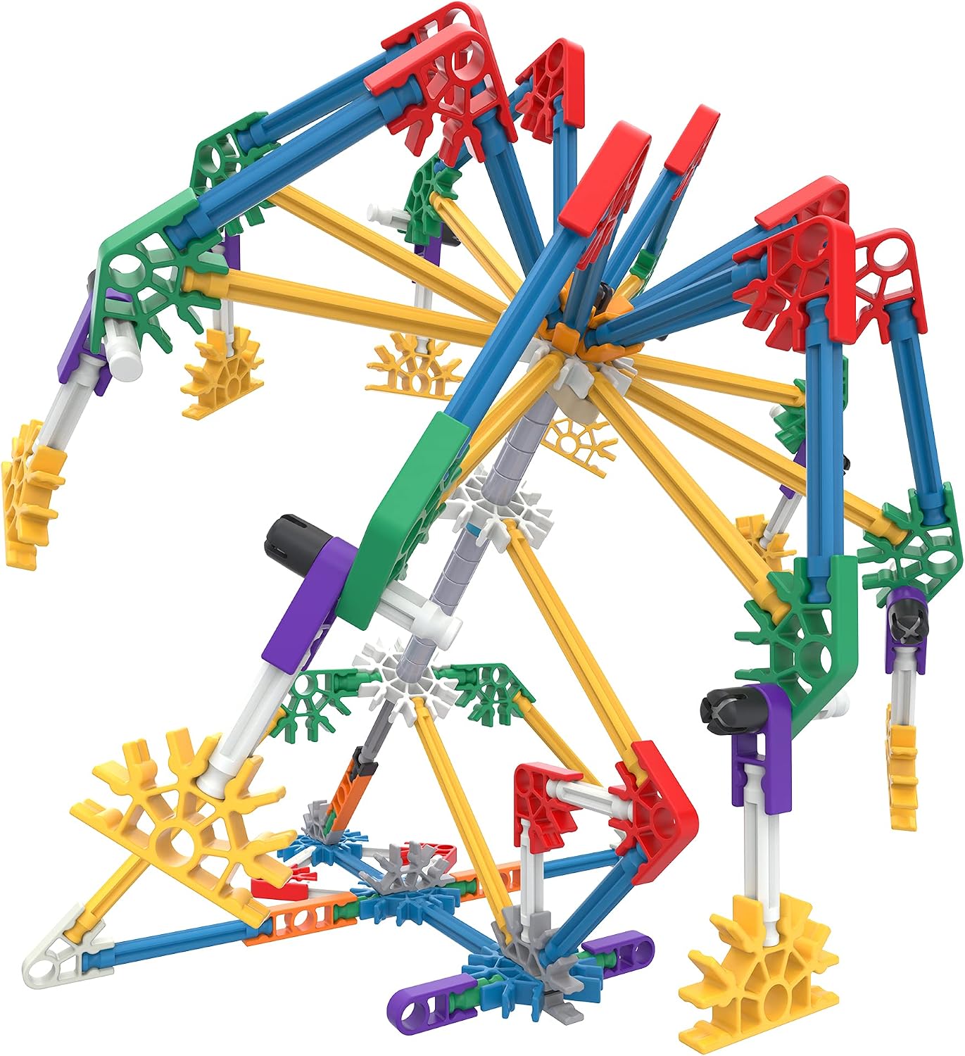 K'NEX Mega Models – Ensemble de construction 700 pièces | 40 modèles 3D | STEM | Dès 7 ans