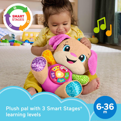 Fisher-Price Chiot Musical Laugh & Learn — 4 Langues | 6 Mois à 3 Ans