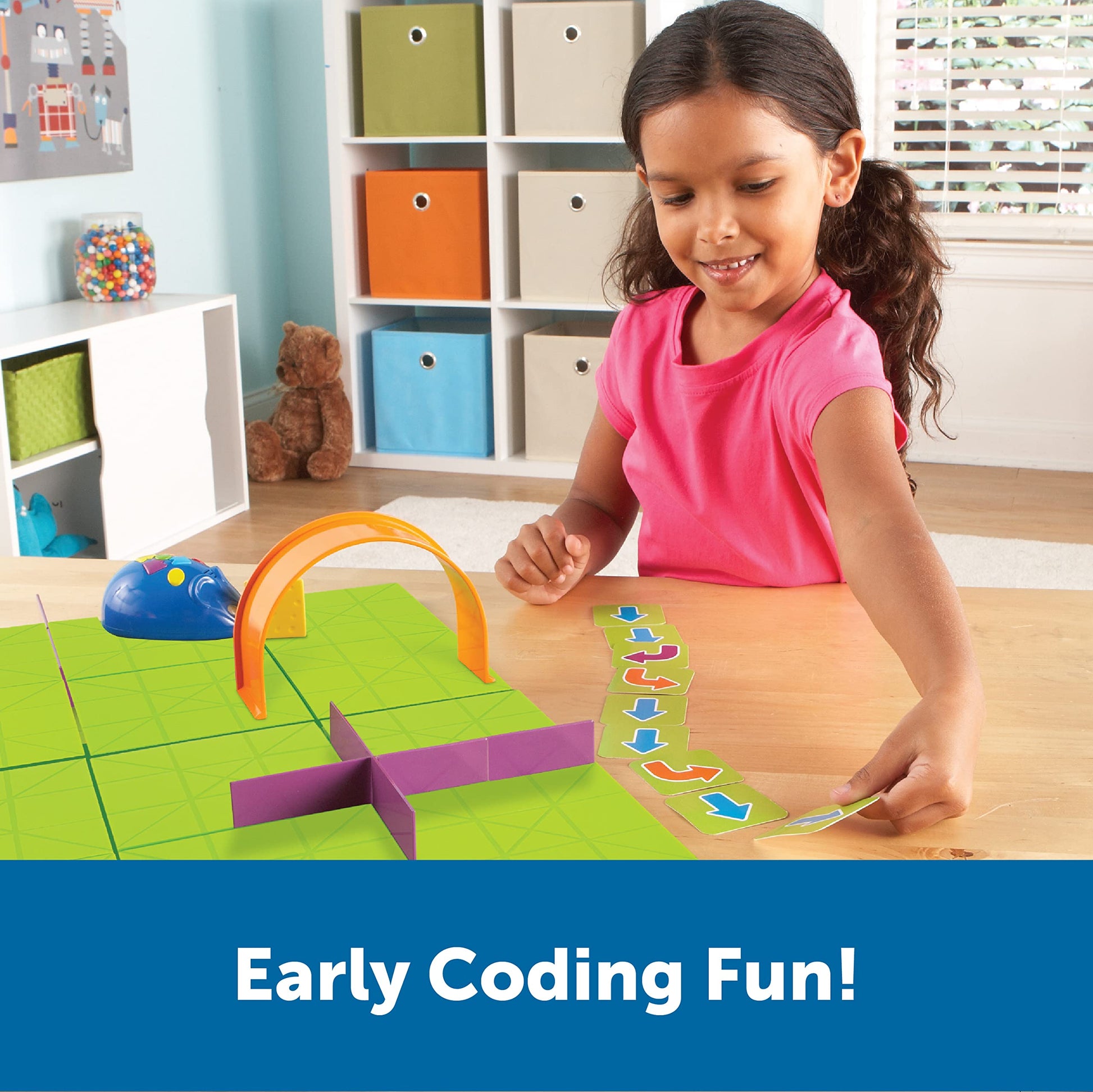 Learning Resources Code & Go Robot Mouse Activity Set - 83 pieces, Ages 4+ Coding Robot For Kids, STEM Toys For Boys And Girls - LumeraKids