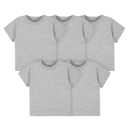 T-shirts Bébé Gerber — Lot de 5 | 100% Coton | 12 Mois à 5T