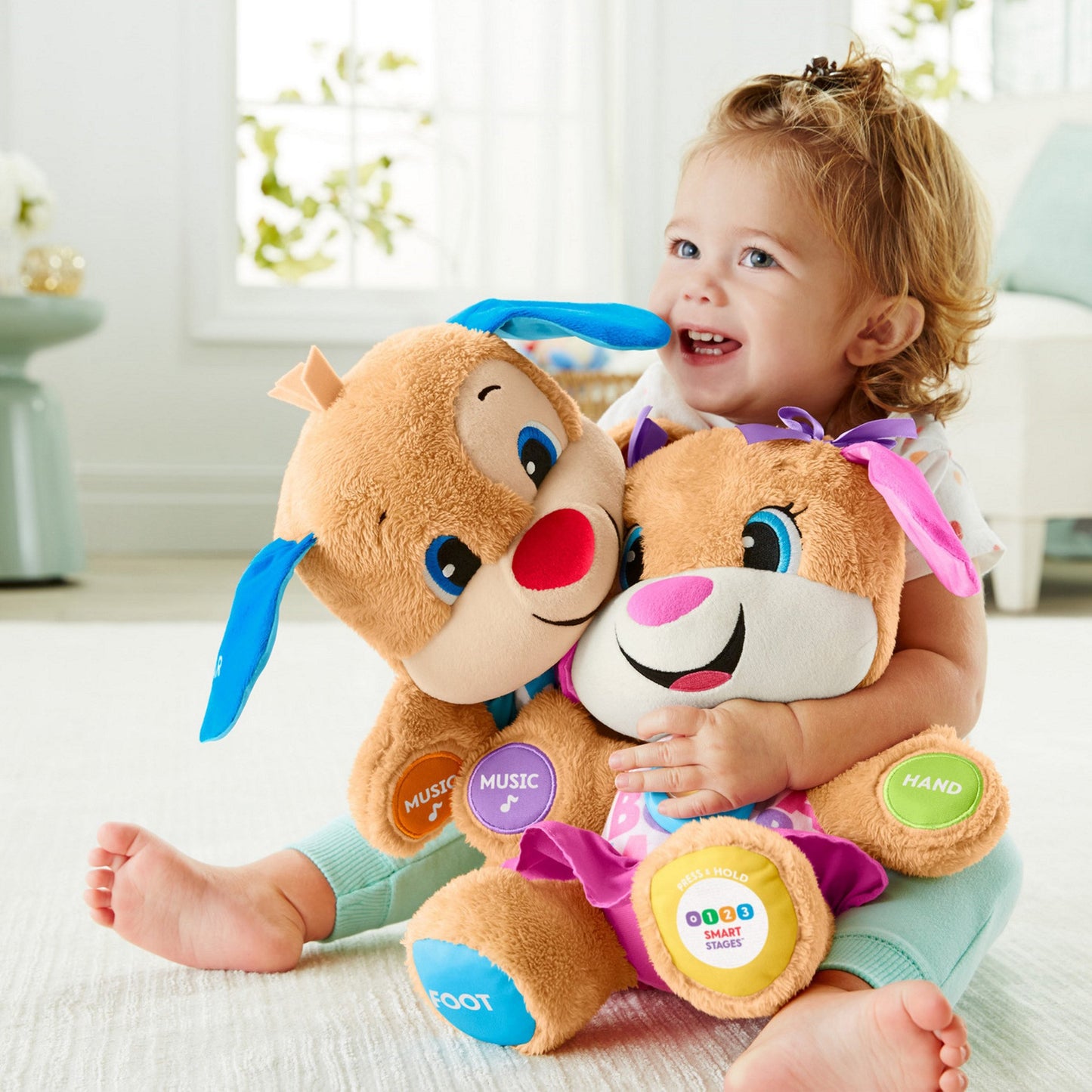 Fisher-Price Chiot Musical Laugh & Learn — 4 Langues | 6 Mois à 3 Ans