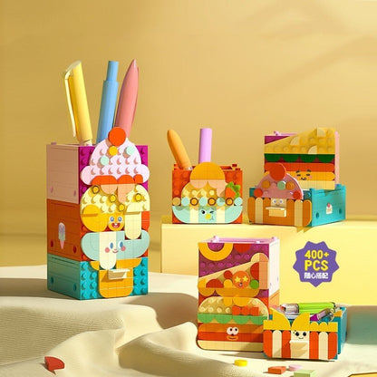 Puzzle Assembled Building Block Toys Desktop - 0 - LumeraKids