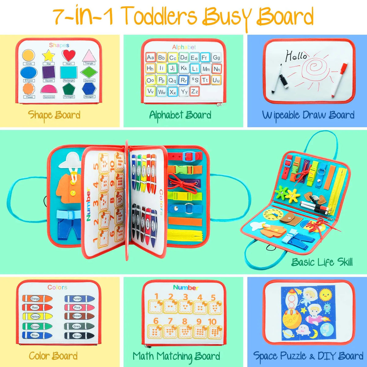 Montessori Busy Board