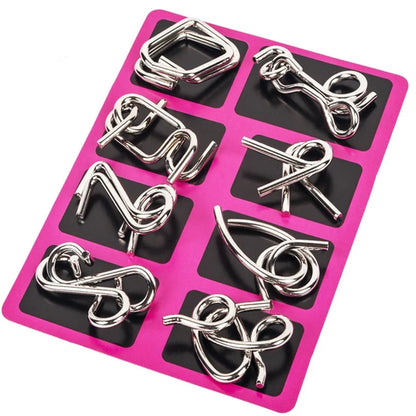 Montessori Puzzle Wire IQ Training Set