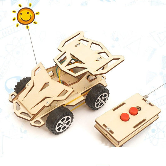 Voiture télécommandée DIY en bois à assembler – Kit 4x4 éducatif | Physique & électronique | 7-14 ans - 0 - LumeraKids