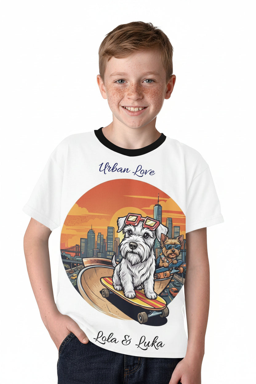 T-Shirt Lola & Luka Skate Urban LumeraKids