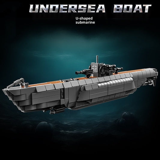 Military Submarine Building Blocks Toys - 0 - LumeraKids