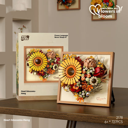 Creative Building Blocks Pansy Assembled Toys - 0 - LumeraKids