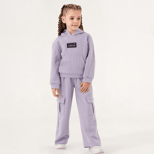 Trendy Cargo Girls Casual Set - Casual Girls - LumeraKids