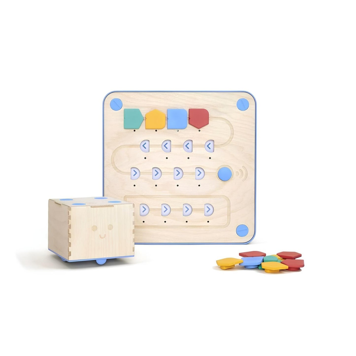 Cubetto Robot Codeur + Tapis Transparent 6x6 – Coffret STEM sans écran - LumeraKids