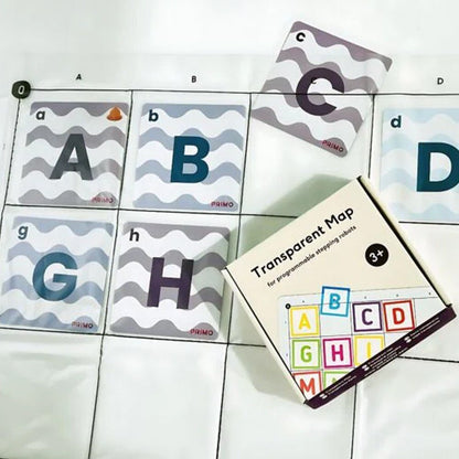 Cubetto Robot Codeur + Tapis Transparent 6x6 – Coffret STEM sans écran - LumeraKids