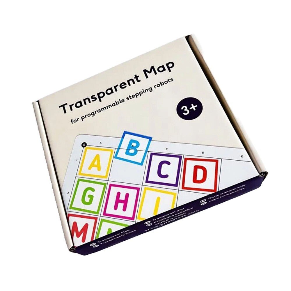 Cubetto Robot Codeur + Tapis Transparent 6x6 – Coffret STEM sans écran - LumeraKids