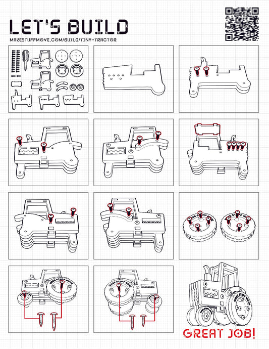Tiny Tractor - Kits - LumeraKids